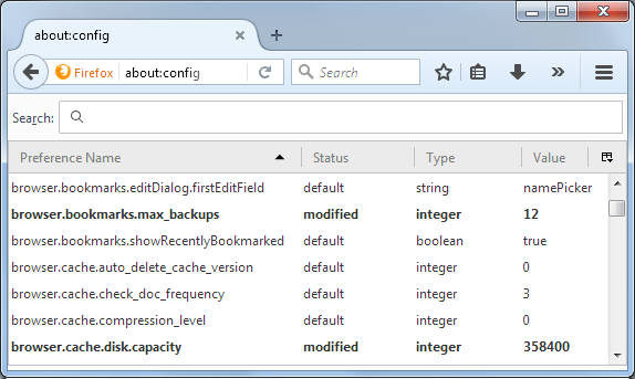 about:config